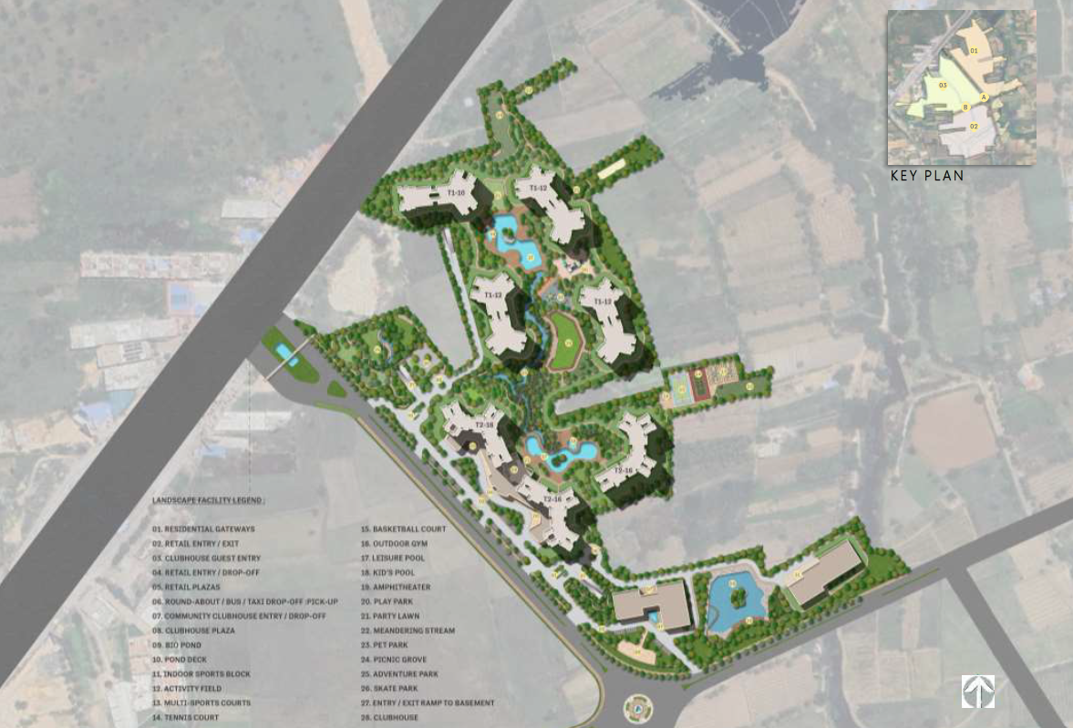 Sobha One World master plan layout