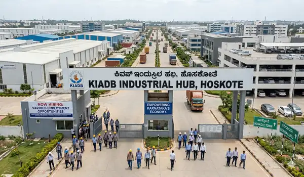KIADB Industrial Hub Near Hoskote