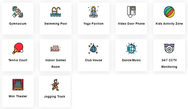 Sobha Metropolis Amenities