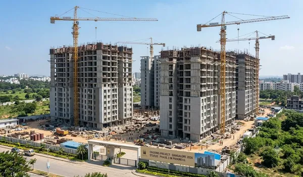 Skyline of the best ongoing projects in Bangalore 2026