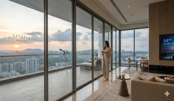 Living in the Sky Life on the 54th Floor of Sobha One Residences