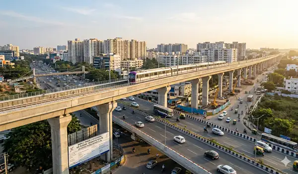 KR Puram Hoskote Metro Extension