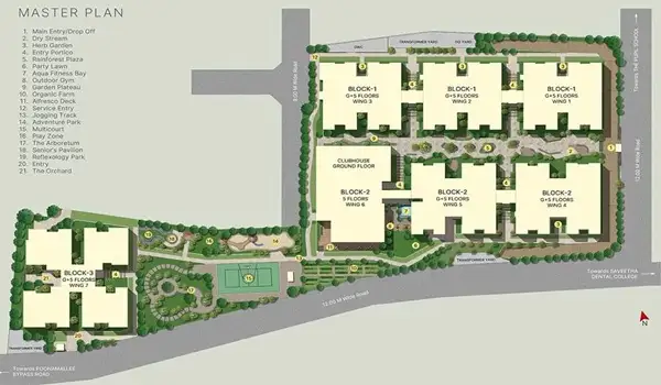 Sobha Arbor Master Plan