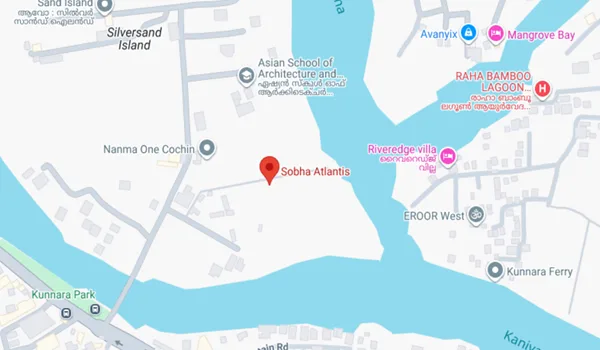 Sobha Atlantis Location Map
