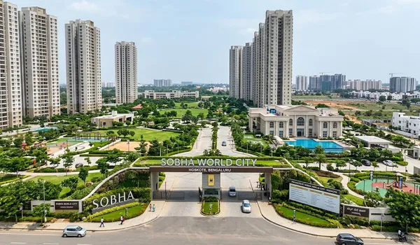 Skyline of Sobha Limited residential projects in Hoskote