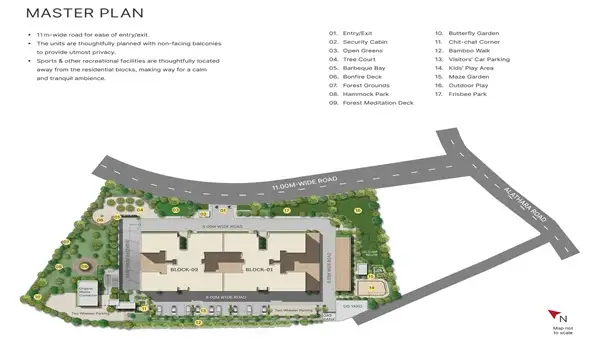 Sobha Meadows Whispering Hill Master Plan