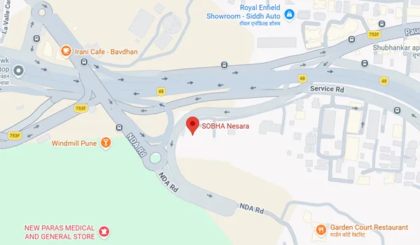 Sobha Nesara Location Map