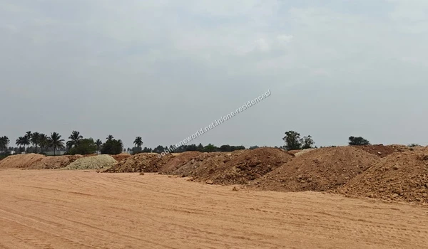 Earthworks and levelling processes underway at the Sobha One Residences property location