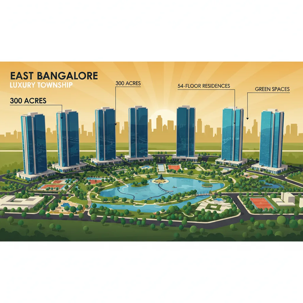 Sobha One World Advantages - Modern luxury residential township aerial view