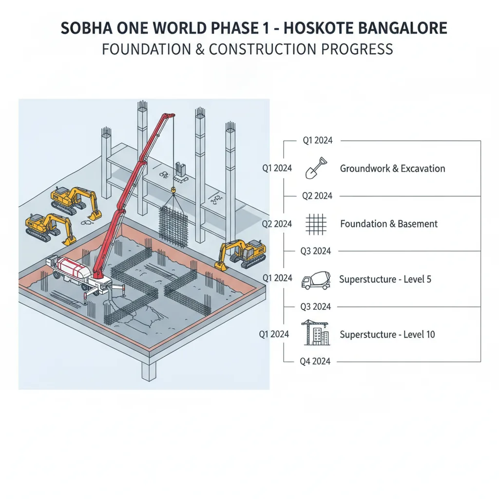Sobha One World Construction Status | Current Status : New Launch