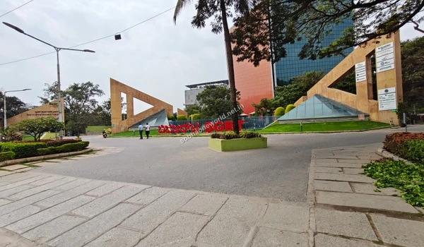 View of towering corporate office buildings highlighting the strong employment opportunities near Sobha One World