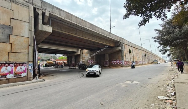 Strategic highway junction at Whitefield connecting multiple major routes directly to the Sobha One World location