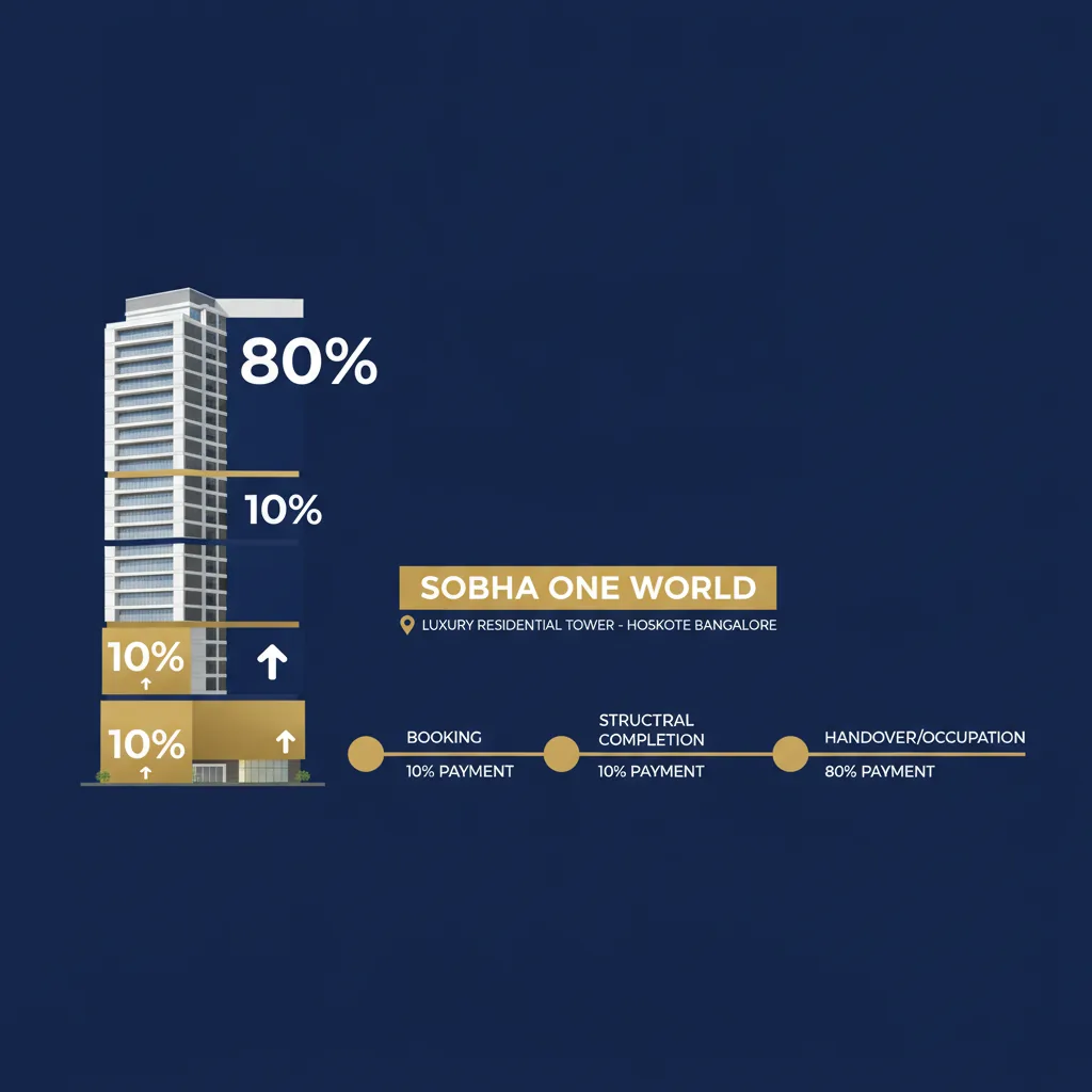 Sobha One World Payment Plan | Complete Pricing Details
