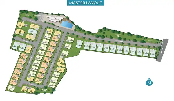 Sobha Silver Estate  Master Plan
