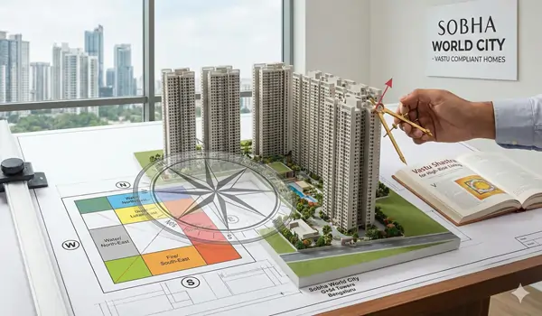 Vastu Shastra Compliance in G+54 Floor Towers